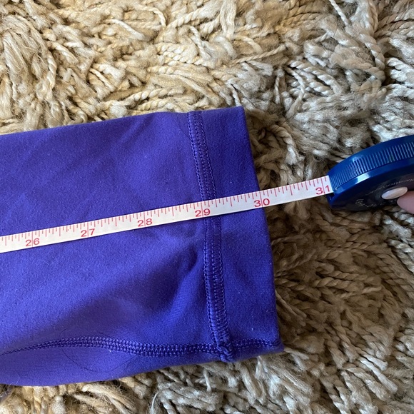 Lululemon Purple Cropped Leggings - Picture 4 of 4